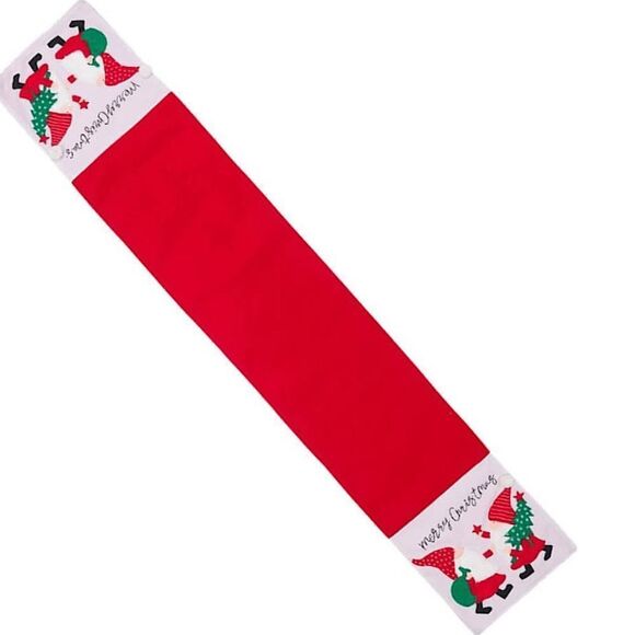 Christmas Table Runner 68” Santa Merry Christmas New Holiday Decoration Festive - Picture 2 of 4